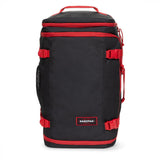 Eastpak CARRY PACK, Reiserucksack, Kontrast Scarlet (rot), 30L, Reisetasche mit Flaschenhalter und Laptopfach