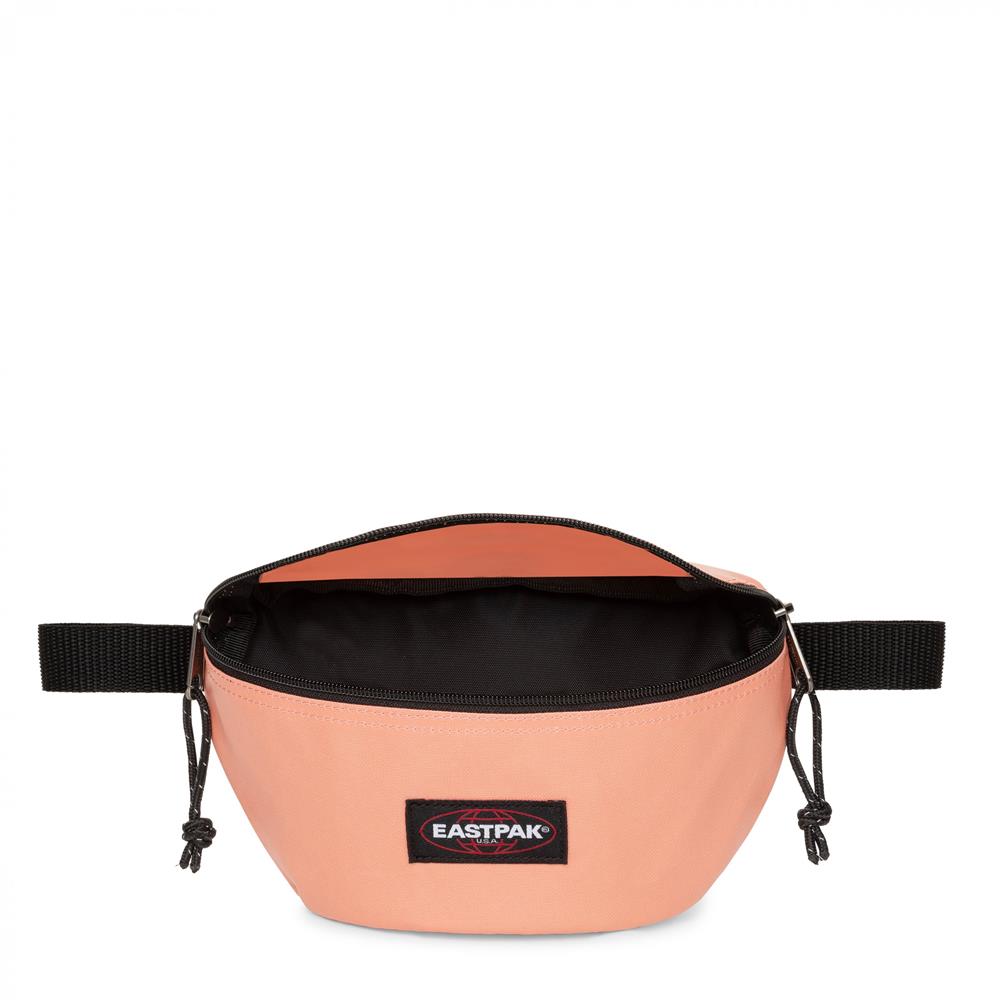 Eastpak SPRINGER, Kleine Umhängetasche, Glossy Peach (orange) , 2L, Bauchtasche