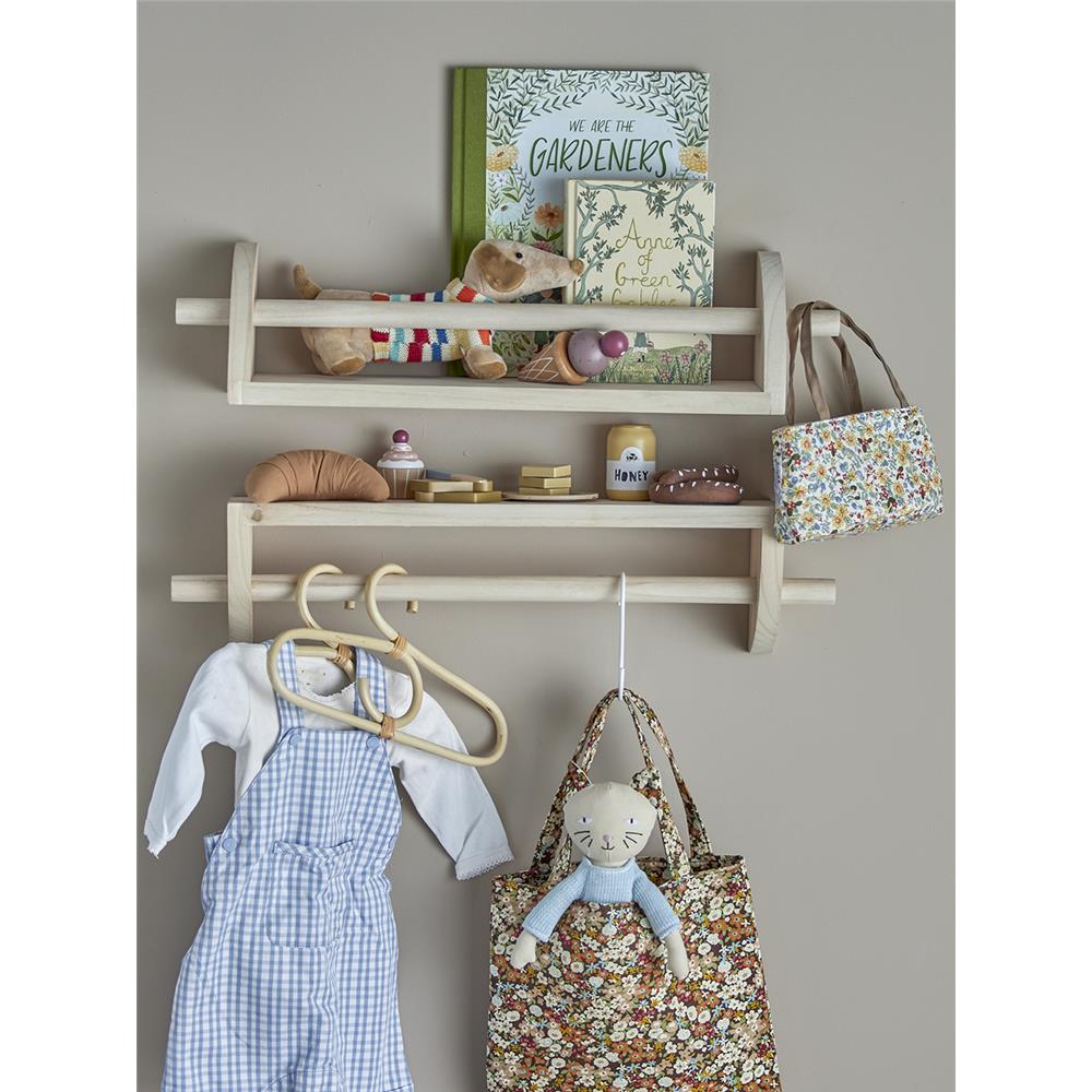 Bloomingville MINI Regal Mingus Natur Paulownia Holz Wandregal Kinderzimmer Holzregal