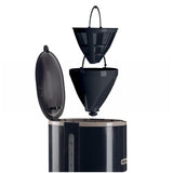 Ariete Breakfast Filterkaffeemaschine, Dunkelgrau, 12 Tassen Kaffeemaschine, Klassisches Design