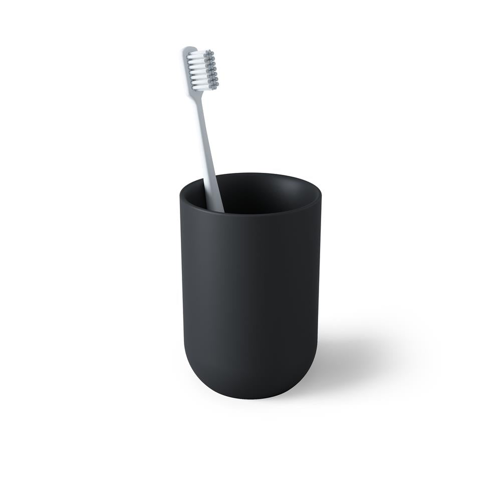 Umbra Junip Zahnputzbecher Schwarz Badezimmer Zahnbürstenhalter Modern