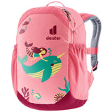 deuter Pico, Kinderrucksack, Meerjungfrau mit Delfin (pink), Kindergartenrucksack für Kinder ab 2 Jahre