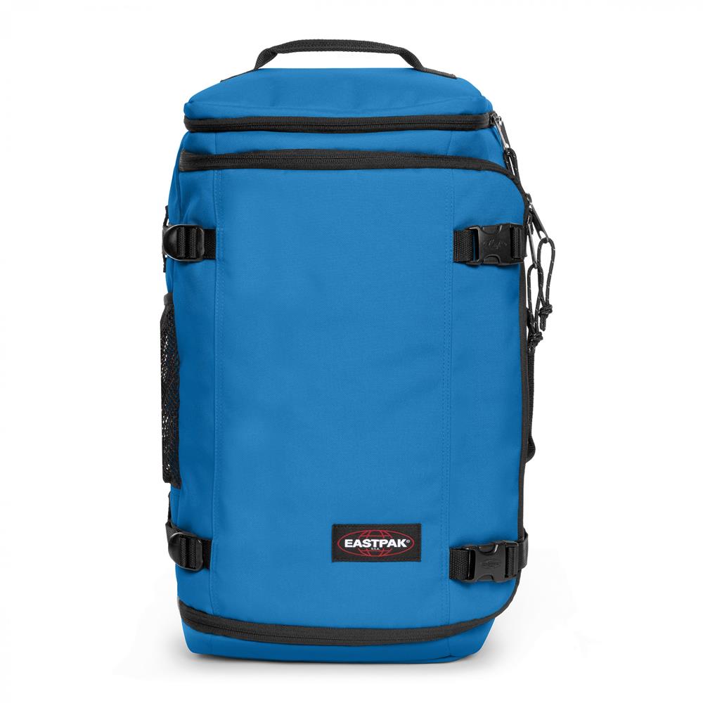 Eastpak CARRY PACK, Reiserucksack, Bubble Blue (blau), 30L, Reisetasche mit Flaschenhalter und Laptopfach