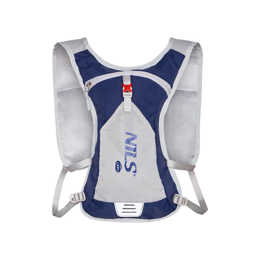 NILS CAMP Laufrucksack Tripper 10L Blau - Outdoor Rucksack Joggen Wandern Fahrrad