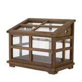 Bloomingville Marti Display-Kasten Braun Tannenholz L40xH33xW25 cm – dekorativer Schaukasten