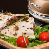 G3Ferrari elektrischer Pizzaofen Delizia 1200 W für Pizza Ø 31cm kupfer Pizzamaker mit feuerfestem Naturstein