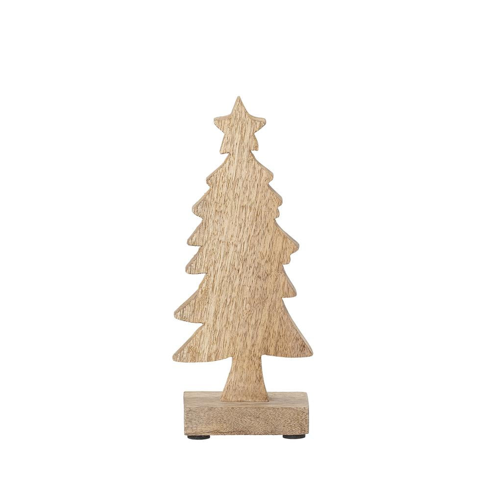 Bloomingville Ronas Dekobaum – 20 cm, aus Mangoholz in Naturfarbe