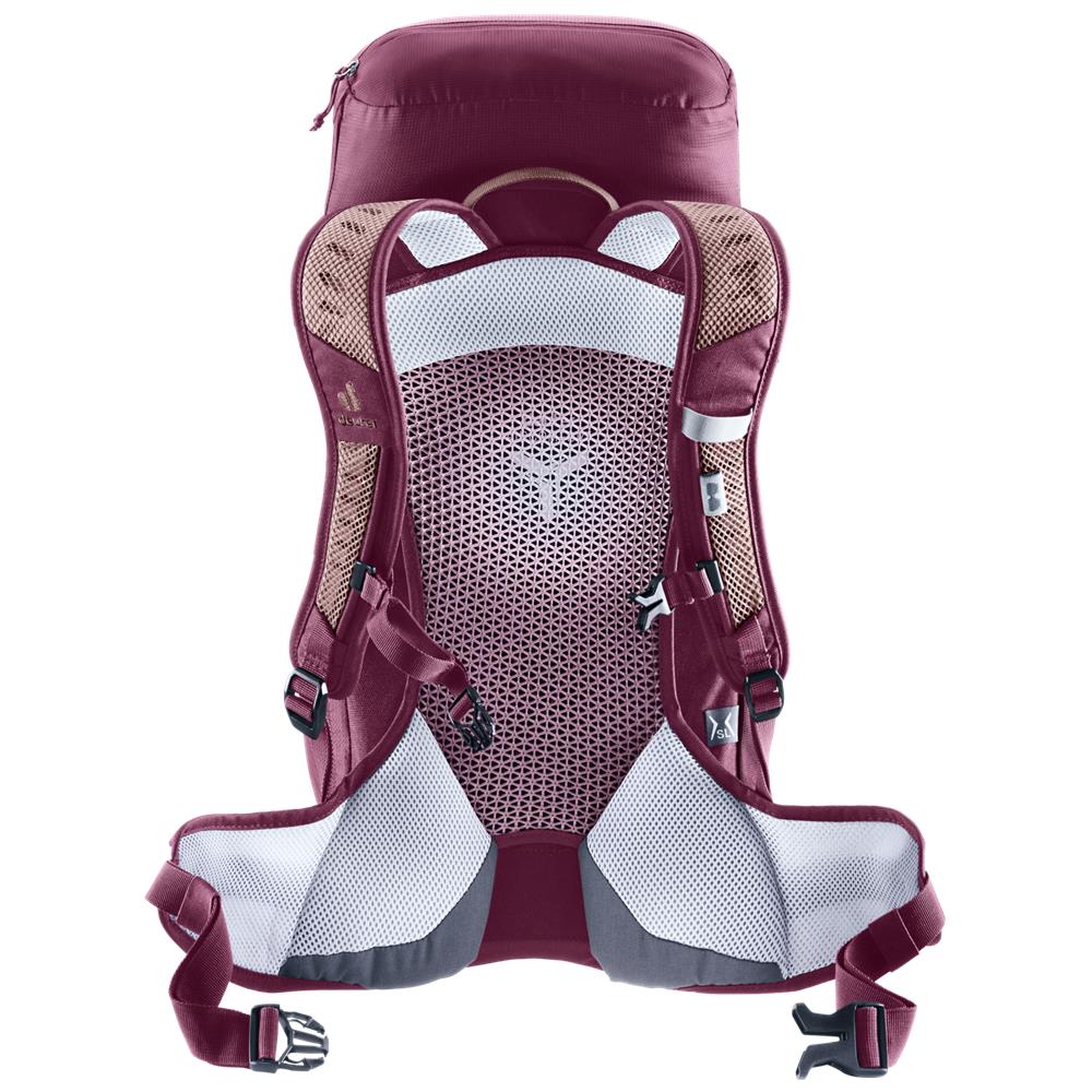 deuter AC Lite 22 SL, Wanderrucksack, ashrose-cassis (braun), 22L