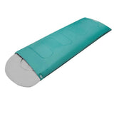 NILS CAMP Schlafsack Größe M Grün-Grau - leichter Sommerschlafsack für Camping, Reisen & Outdoor