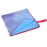 NILS Mikrofaserhandtuch 160x80 cm Mandala - schnelltrocknendes Handtuch für Camping, Strand & Sport