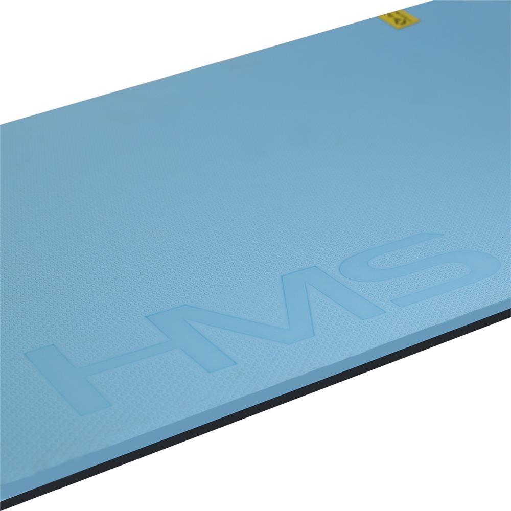 Fitnessmatte 120x60 cm 20 mm Blau/Schwarz | HMS Premium MFK02