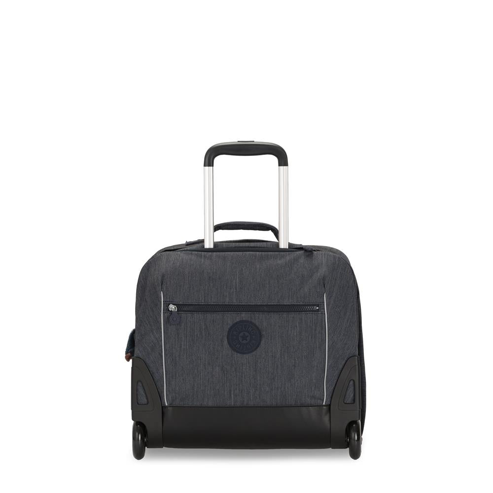 Kipling GIORNO, Großer Rucksack, Marine Navy (blau), 25L, mit Rollen und Laptopfach