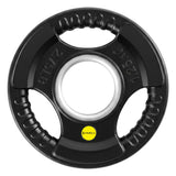 Hantelscheibe 1,25 kg Gummiert 50 mm mit Tri-Grip-Griffe | HMS TOK01 PRO
