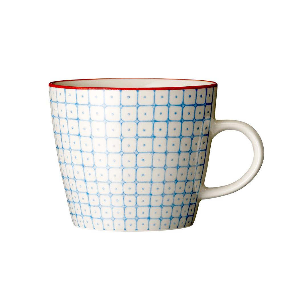 Bloomingville Carla Tassen, 6er Set, Bunt, 300ml, Steingut, dänisches Design