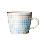 Bloomingville Carla Tassen, 6er Set, Bunt, 300ml, Steingut, dänisches Design