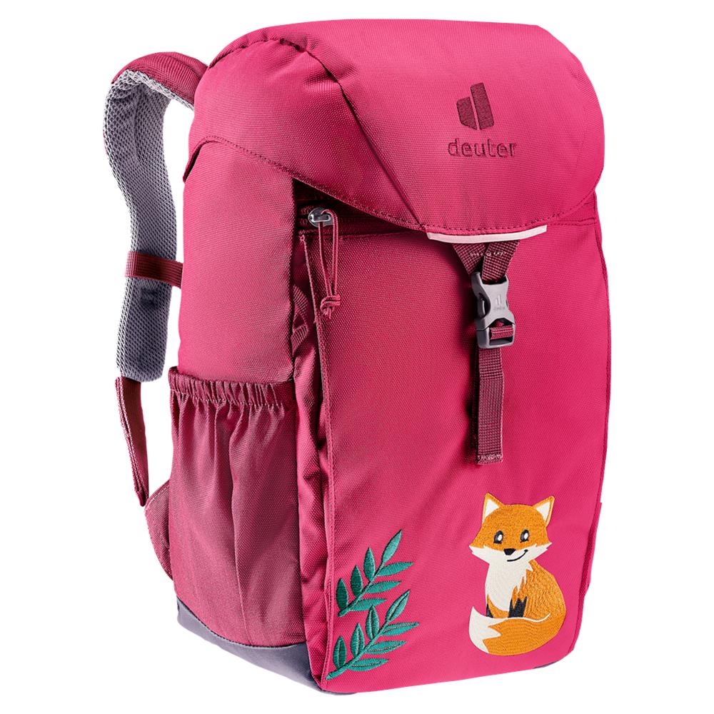 Deuter Waldfuchs, Kinderrucksack, ruby-maron (rot), 10L, Kindergartenrucksack, Wanderrucksack