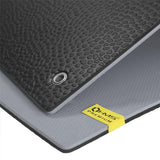 Fitnessmatte 180x60 cm 15 mm Grau/Schwarz | HMS Premium MFK03