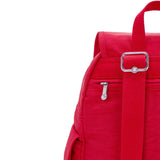 Kipling CITY PACK S, Kleiner Rucksack, Red Rouge (rot), 9L, Kompakt & Stylisch