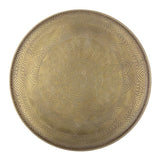 Bloomingville Canon Tablett Gold Metall 40 x 2 cm Speisetablett Dekotablett