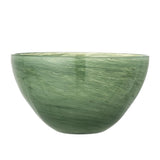 Bloomingville Esmaralda Schale in Grün, 25x14,5 cm, aus Glas