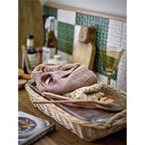 Bloomingville Mariam Serviertablett mit Ofenform aus Glas, 46x11x26 cm