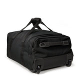 Eastpak LEATHERFACE S +, Kleine Reisetasche, Black (schwarz), 41L, mit 2 Rädern