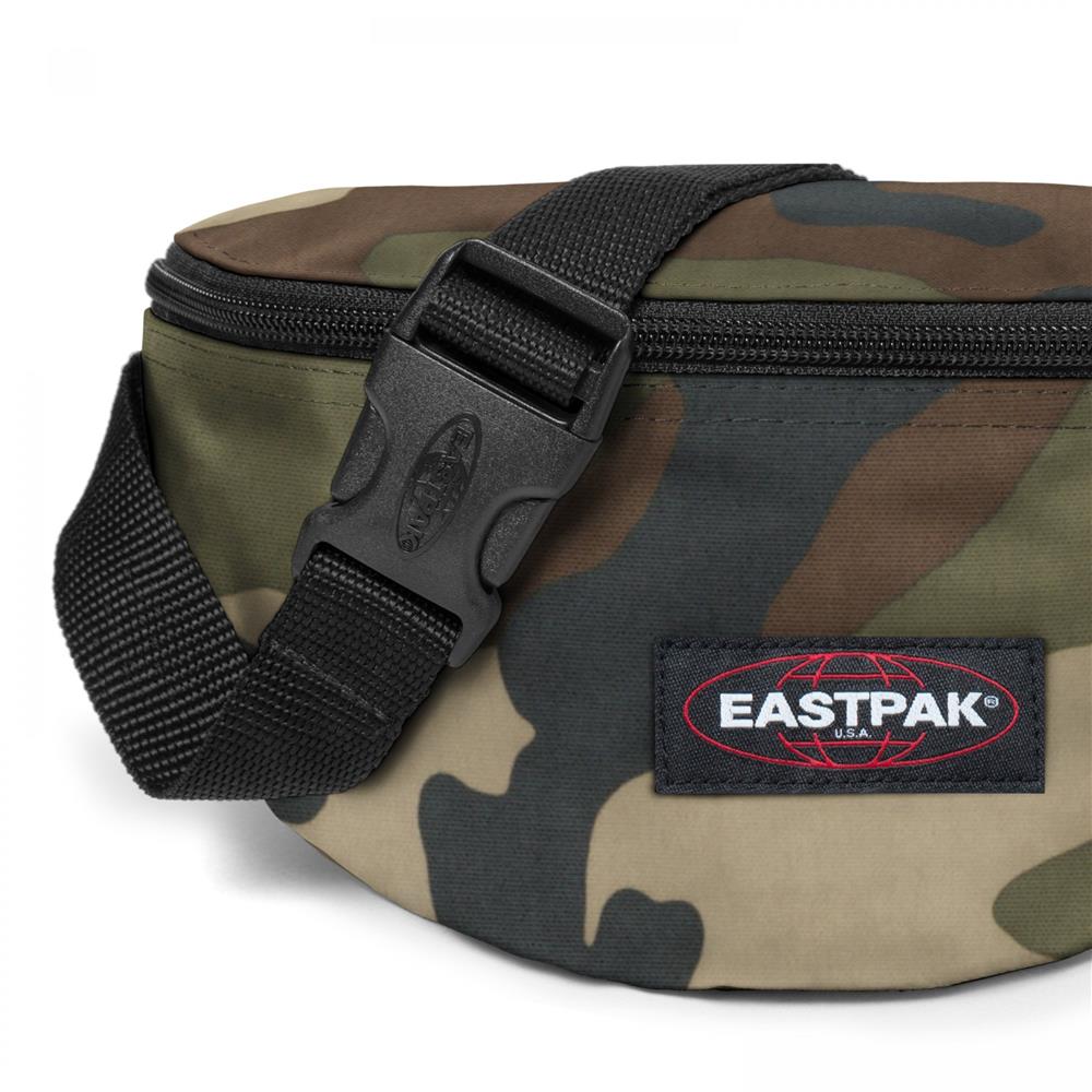 Eastpak SPRINGER, Kleine Umhängetasche, Camo (camouflage), 2L, Bauchtasche