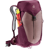 deuter AC Lite 14 SL, Wanderrucksack, ashrose-cassis (braun), 14L