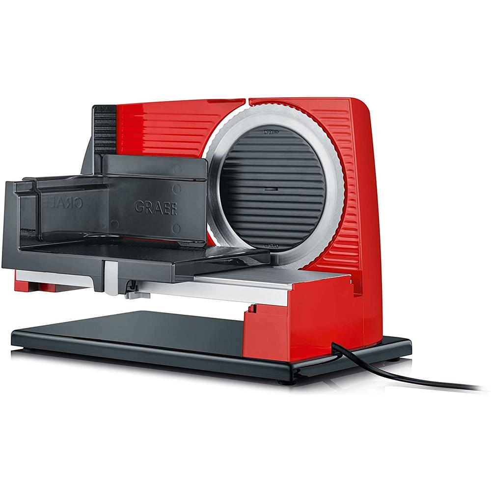GRAEF Allesschneider SlicedKitchen S11003 rot Wellenschliffmesser | B-Ware