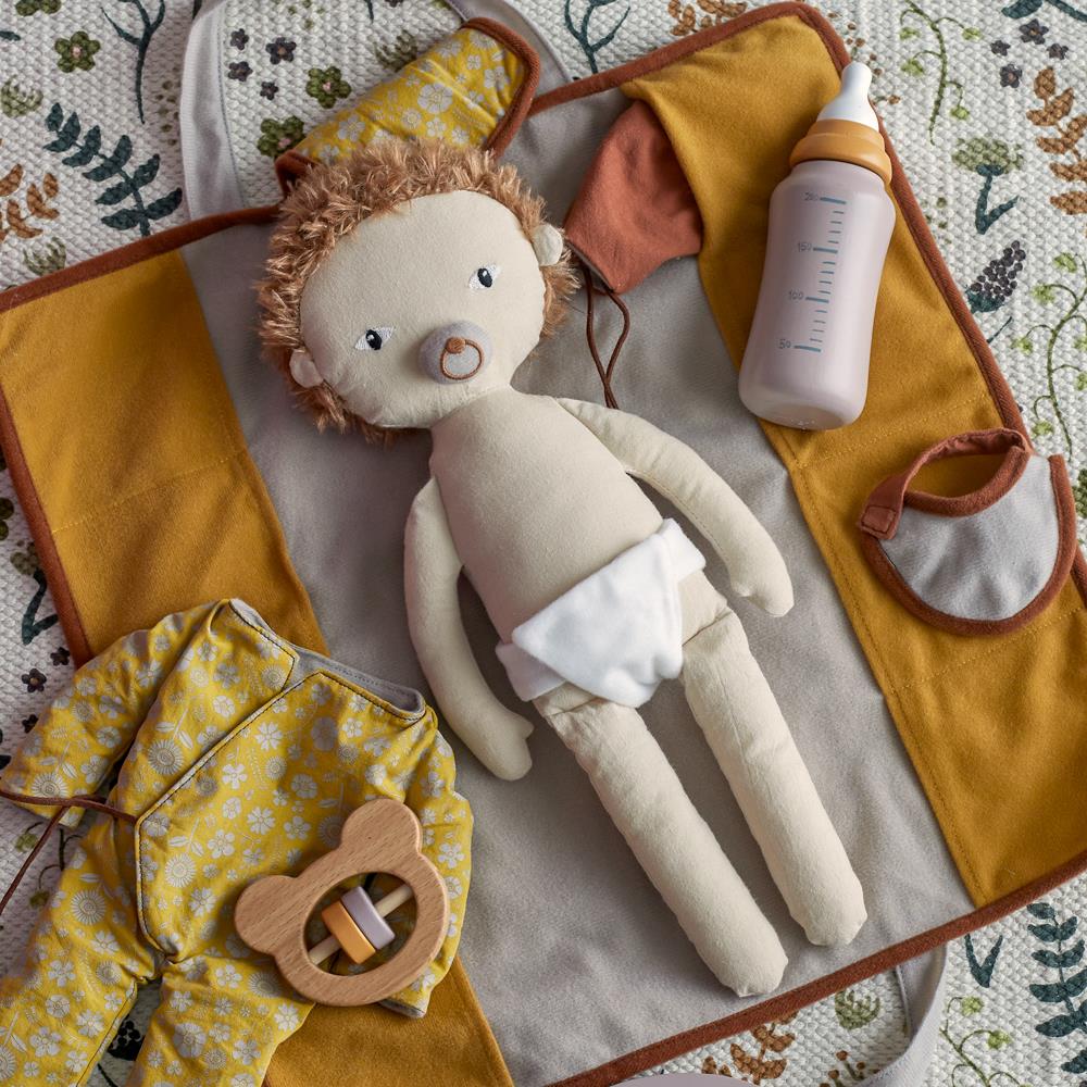 Bloomingville MINI Riina Spielset Baby für Puppen & Rollenspiel, 4‑teilig