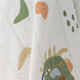 Bloomingville MINI Sylvie Decke Bunt Baumwollmix 160x130cm Kinder