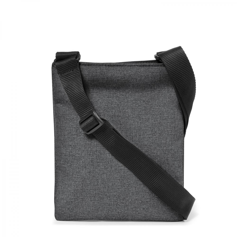 Eastpak RUSHER, Kleine Umhängetasche, Black Denim (grau), 1,5L, Schultertasche