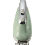 Ariete Vintage Handmixer, Grün, Elektrischer Mixer 450W, 5 Stufen Turbo, Schneebese, Knethaken