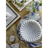 Bloomingville Harmonia Schale, in Weiß, aus Marmor