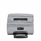 Eastpak TRANVERZ L, Großer Reisetrolley, Sunday Grey (grau), 121L, Rollkoffer mit 2 Rädern und TSA-Schloss