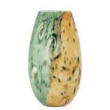 Bloomingville Kalian Vase blau Glas mundgeblasen 29,5 cm