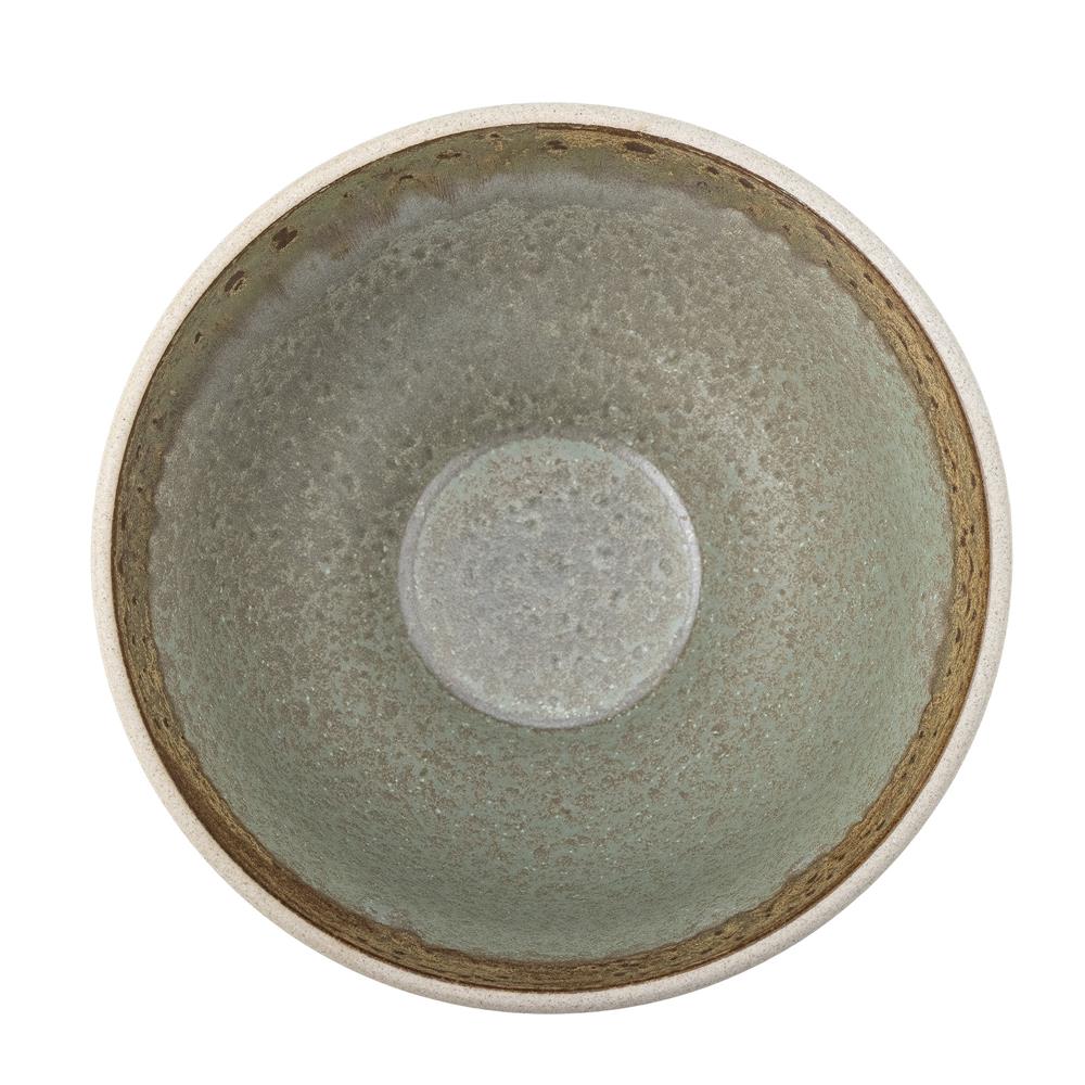 Bloomingville Lee Schale mit Deckel Steingut Beige 19,5 x 10 cm