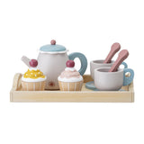 Bloomingville MINI Gentrim Tee Set Holzspielzeug Küche 8-teilig Kinderküche Rollenspiel