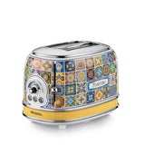 Ariete Positano Toaster, Mediterranes Design, 2-Scheiben-Toaster mit 6 Bräunungsstufen