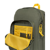 Eastpak PINNACLE, Großer Rucksack, KontrastKhakiYellow (grün), 38L, Rucksack mit 2 Fächern