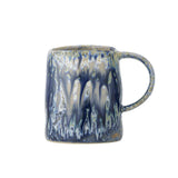 Bloomingville Yori Becher Blau Steingut Nordic 450ml