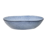 Bloomingville Sandrine Suppenteller, Blau, 22cm, Steingut, dänisches Design