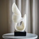 Bloomingville Alistair Dekofigur Weiß Polyresin 19x43x12cm