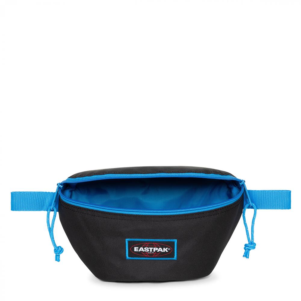 Eastpak SPRINGER, Kleine Umhängetasche, Kontrast Bubble (blau) , 2L, Bauchtasche