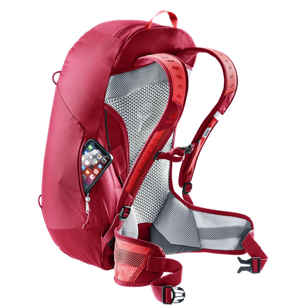 deuter AC Lite 23, Wanderrucksack, cherry-masala (rot), 23L