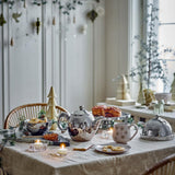 Bloomingville Diya Schneidebrett aus schwarzem Marmor Servierbrett Küchenaccessoire Baumform