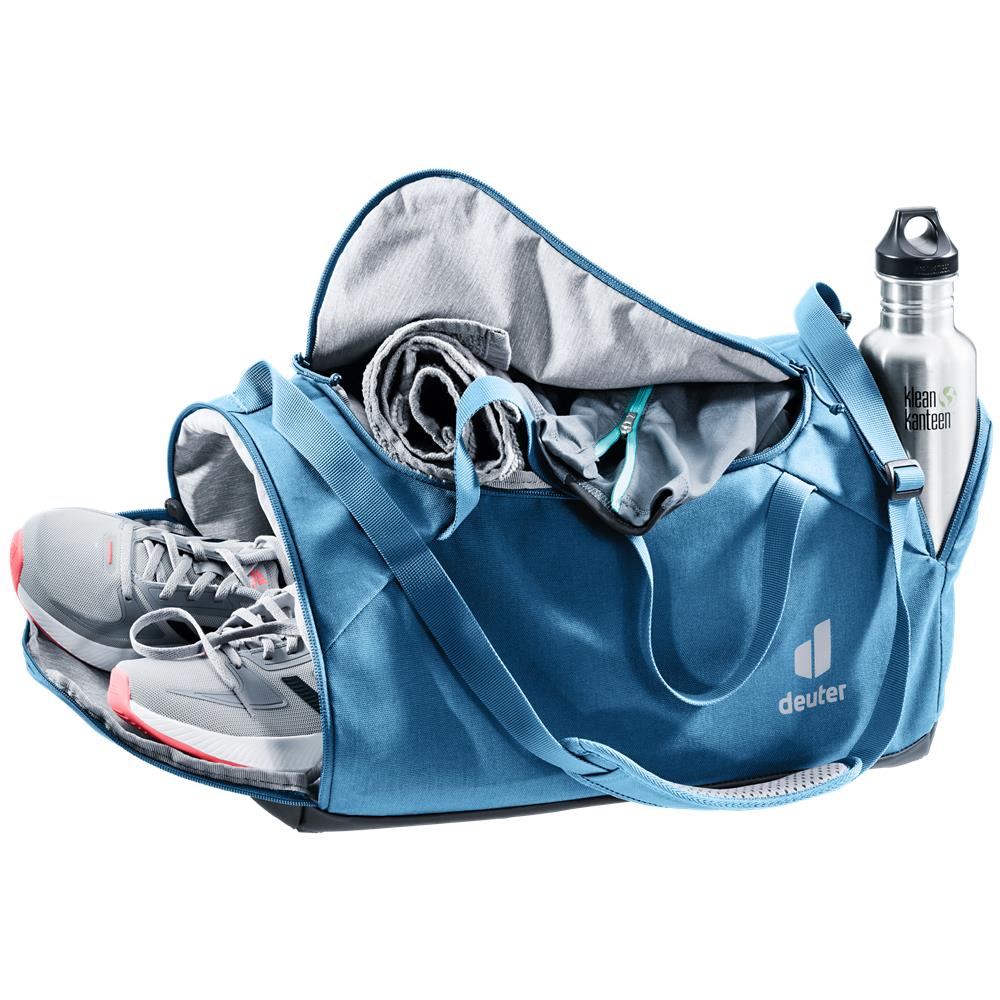 Deuter Hopper, Sporttasche, wave-graphite (blau), Reisetasche, mit Schuhfach
