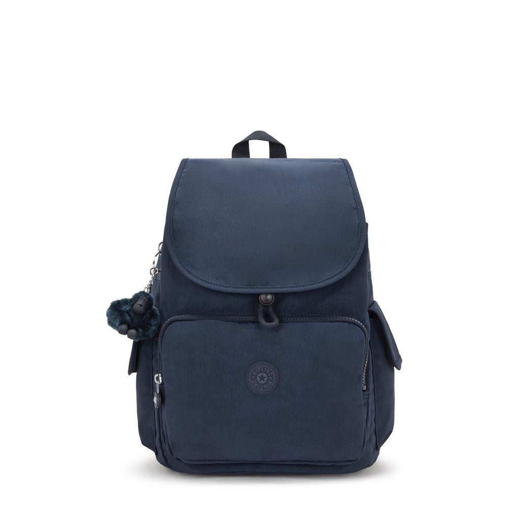 Kipling CITY PACK M, Mittelgroßer Rucksack, Blue Bleu 2 (blau), 16L, Stylisch & Kompakt