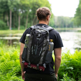 NILS CAMP Trekkingrucksack Valley 40L Schwarz - Outdoor Rucksack Wandern Camping