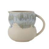 Bloomingville Luna Milchkännchen Blau Steingut 1500ml Krug